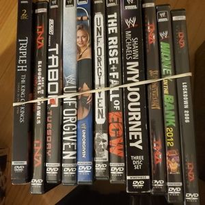 Wrestling DVD collection